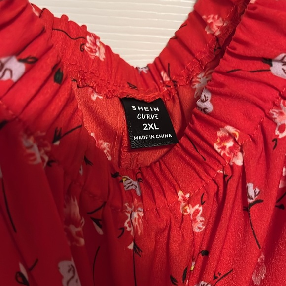 red floral matching set - Picture 5 of 5